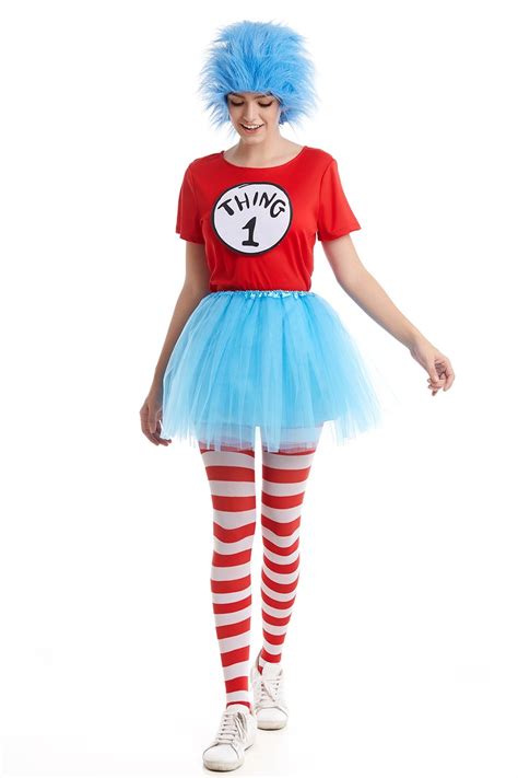 Thing 1 thing 2 costumes adults - Add. Thing 1 & 2 Child Wig. $14.99. Add. Thing 1&2 Character Necktie for Adults. $8.99. Add. The Cat in the Hat Pattern Necktie for Adults. $12.99. 